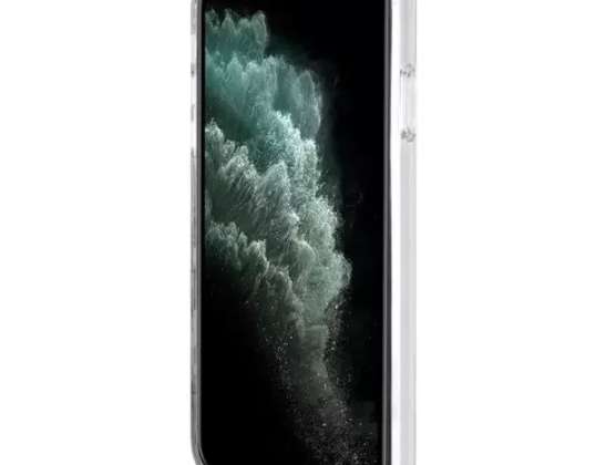 "Guess Case" GUHMN61H4STW, skirtas "iPhone 11" 6.1 colio kietajam dėklui 4G MagSafe