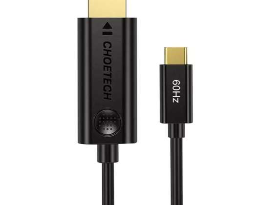 USB C till HDMI-kabel Choetech CH0019 1.8m svart