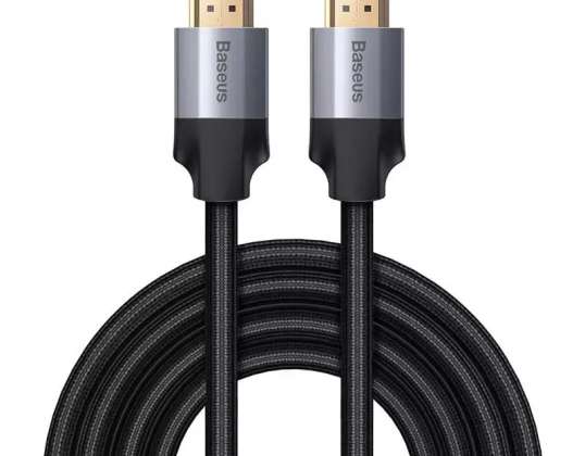 Baseus Enjoyment Series 4K 1.5m HDMI кабел черно-сив