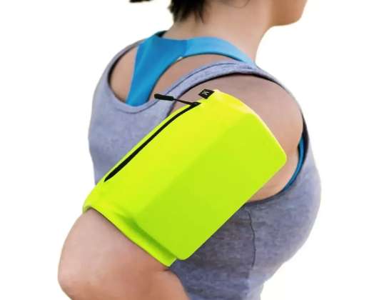 Armband for running | XL phone armband green