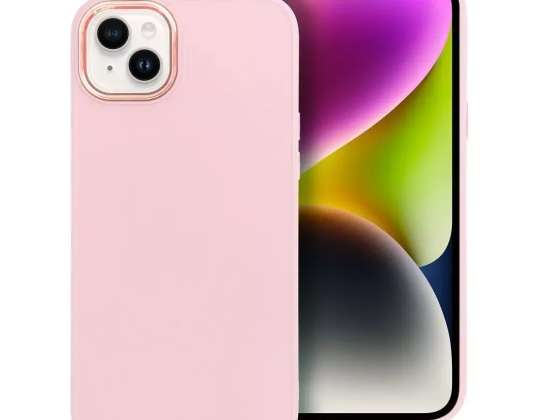 FRAME Case voor iPhone 14 Plus poeder roze