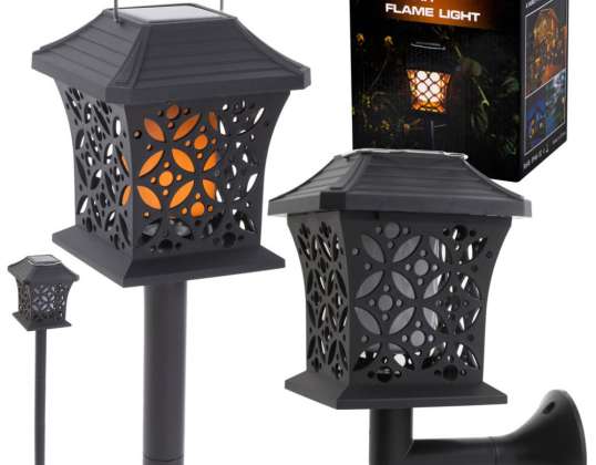 Solar Standing Lantern Lamp 12LED