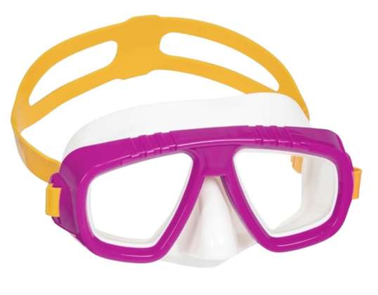 BESTWAY 22011 Dykning Svømmemaske Beskyttelsesbriller Pink 3