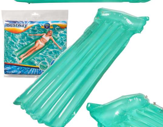BESTWAY 44013 Opblaasbaar strandzwemmatras voor het zwembad turquoise