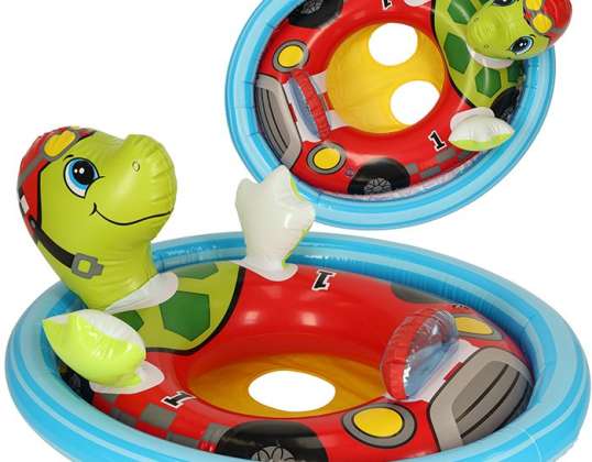 Baby swimming ring inflatable with seat turtle max 23kg 3 4years INTEX 59570