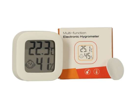 Hygrometer Rum Termometer LCD Fuktmätare