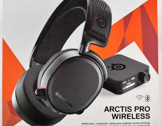Безжични геймърски слушалки SteelSeries Arctis Pro с DTS слушалки