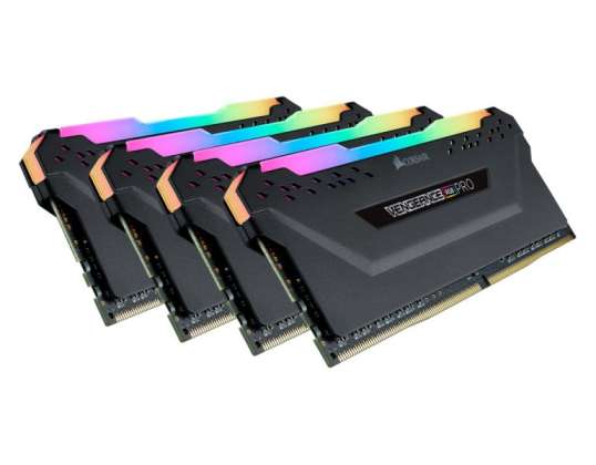 Corsair Vengeance RGB Pro 32GB 4 x 8GB DDR4 DRAM 3600MHz CMW32GX4M4D3600C16