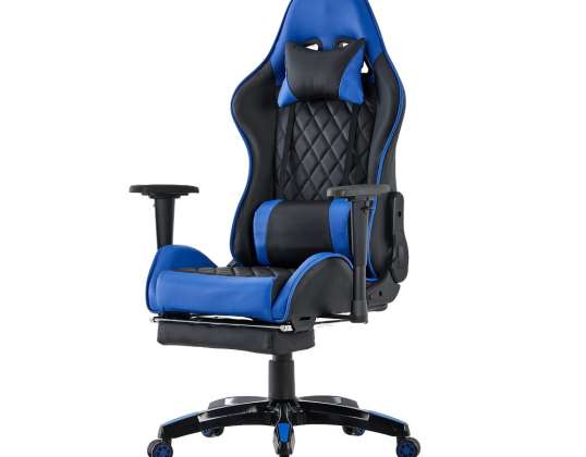 Restock Etna Gaming-Stuhl mit Fußstütze und Massagekissen!