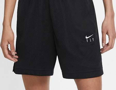 Spodenki damskie Nike Essential Fly Shorts Wmns Black/White - CU4573-010