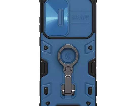 Nillkin CamShield Armor Pro Hoesje voor Samsung Galaxy S23 Ultra blauw