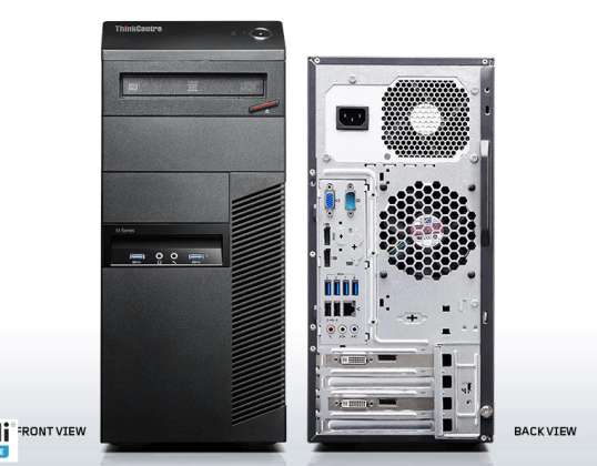 105 x Lenovo ThinkCentre M93p Tower i5-4570 8 ГБ 128 ГБ SSD (JB)