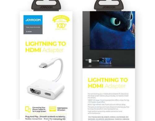 Joyroom Converter Lightning hane till Digital HDMI hona Lightnin