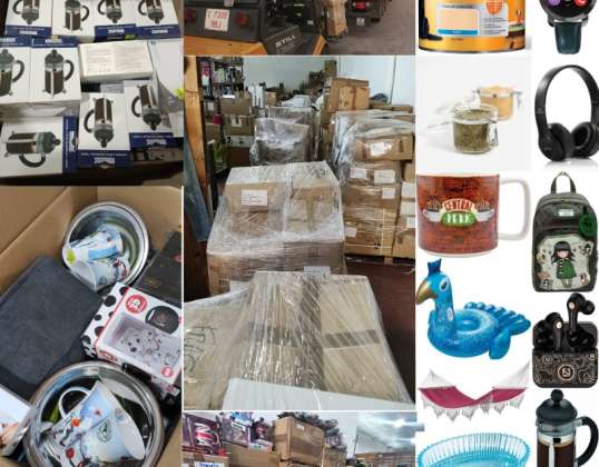 Exclusive offers: Liquidation of bazaar products in Europe for wholesalers.