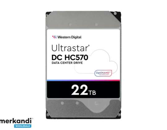 WD Ultrastar DH HC570 3,5 inch 22 TB 7200 RPM 0F48052