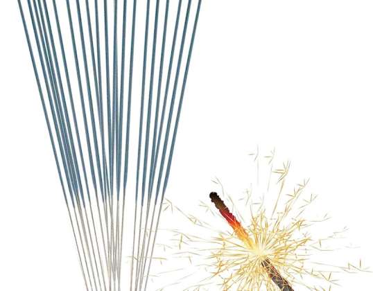 50x sparklers 28 cm - star splash fountain for parties, birthdays, weddings, New Year's Eve - cat. F1 Youth Fireworks