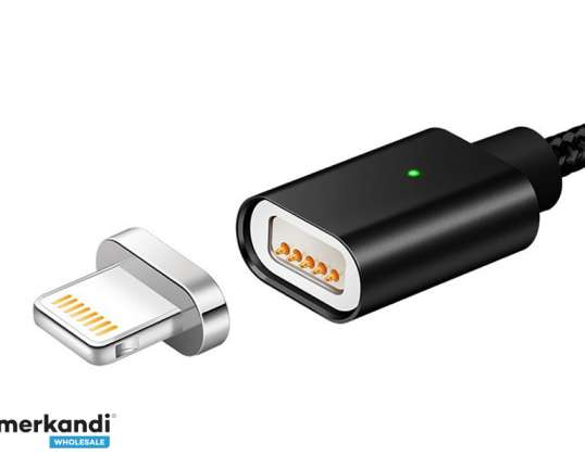 Magnetic Cable Elough usb Lightning iphone ipad ipod Black