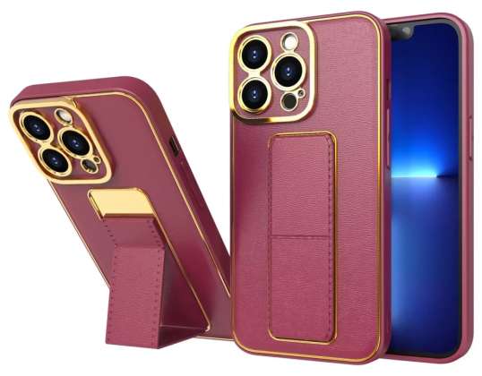 Nieuwe Kickstand Case voor iPhone 12 Pro met Stand rood