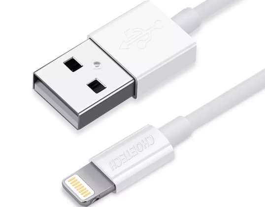Cabo Choetech MFI USB Lightning 1 2m branco IP0026 branco