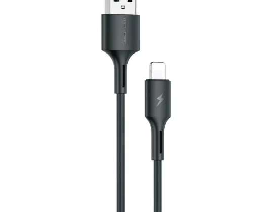 WK dizains YouPin kabelis USB kabelis Lightning 3A Barošanas piegāde 1m cz