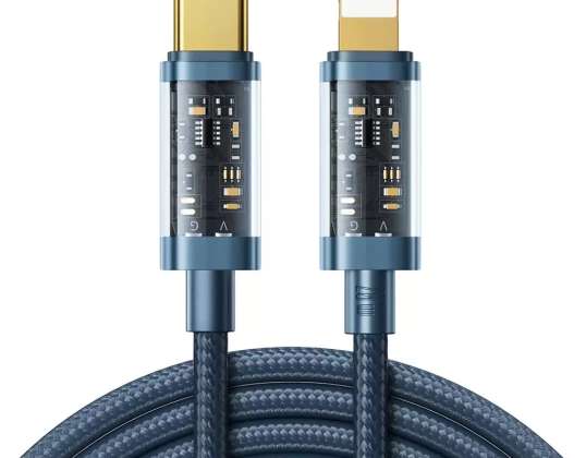 Joyroom kabel USB kabel Typ C Lightning PD 20W 2m blå S CL0