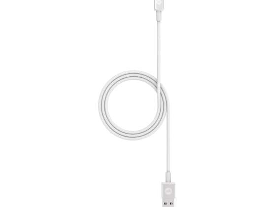 Mophie   kabel lightning USB A 1m  white