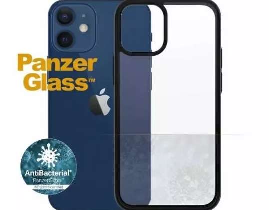 Etui PanzerGlass ClearCase do iPhone 12 Mini 5 4&quot; Antibacterial czarny