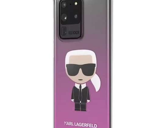 Dėklas Karl Lagerfeld KLHCS69TRDFKPI, skirtas Samsung Galaxy S20 Ultra G988 Ka