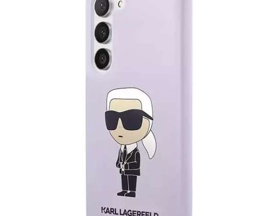 Custodia Karl Lagerfeld KLHCS23MSNIKBCU per Samsung Galaxy S23 Plus S916 h
