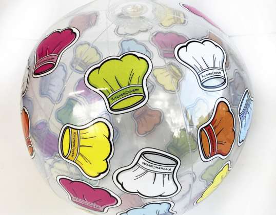 Oppblåsbar strandball, ball, strandball, merke: KitchenCover, for forhandlere, A-lager