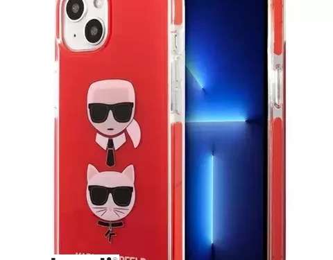 Karl Lagerfeld KLHCP13MTPE2TR iPhone 13 6 1" kovakoteloinen punainen/punainen Kar