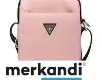 Guess Bag GUTB10NTMLLP 10 "rosa / rosa Logotipo del triángulo de nylon