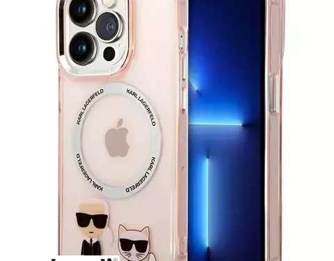 Karl Lagerfeld Case KLHMP14LHKCP voor iPhone 14 Pro 6 1" hardcase Karl &