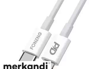USB C kabel za Lightning Foneng X31 3A 2M bijeli