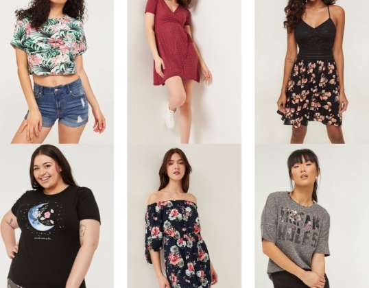 Veleprodaja poletnih ženskih oblačil in obutve - Assorted evropske blagovne znamke