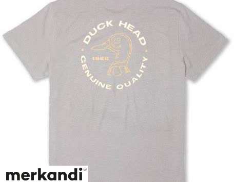 Duck Head menn logo tee sortiment - engros 24pcs, ulike størrelser S-XXL