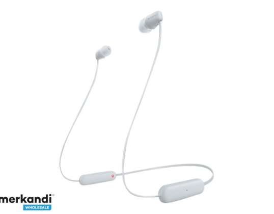 Sony WIC100W BT IN EAR HEADPHONE White WIC100W. CE7