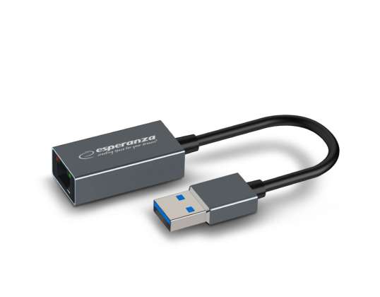 АДАПТЕР ETHERNET 1000 MBPS USB 3.0-RJ45 ENA101
