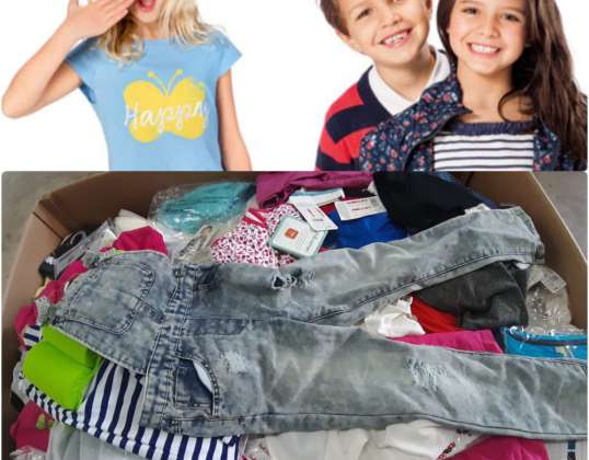 NEW CHILDREN'S CLOTHING Mix Collection BRANDS Grade A Offer 1,65€