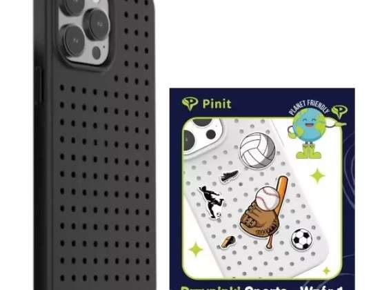 Pinit Dynamic Sports Pin Case Kit para iPhone 14 Pro 6.1" preto / bl