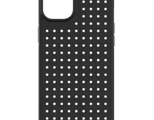Pinit dünaamiline spordinõela ümbris iPhone 14 6.1-tollisele mustale/mustale