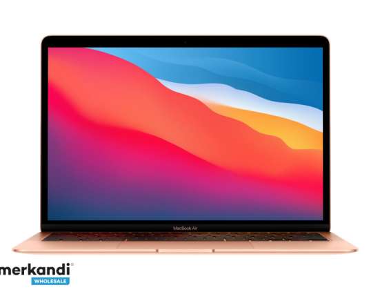 Apple MacBook Air M1 7 branduolių 8GB RAM 512GB 13.3 KBD DE Gold MGND3D/A 410185