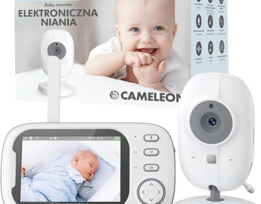 BABY MONITOR CON FUNZIONE DI REGISTRAZIONE DELLE IMMAGINI ABM600