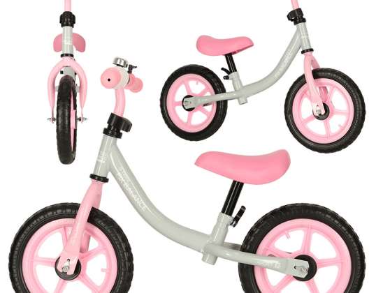 Trike Fix Balance Ποδήλατο Ισορροπίας Γκρι Ροζ
