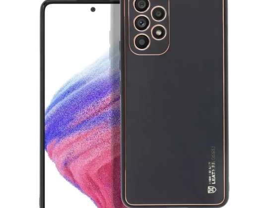 KOŽENÉ pouzdro kožené pro SAMSUNG Galaxy A53 5G černé