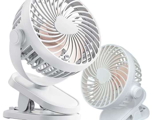 Ventilátor ventilátor Hordozható csíptető Alogy Íróasztal