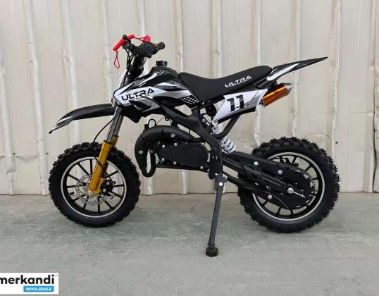 Ultramotokrossi Mini Dirt Bike 49 CC | Bensiin | Nüüd laos meie laos Hollandis!!