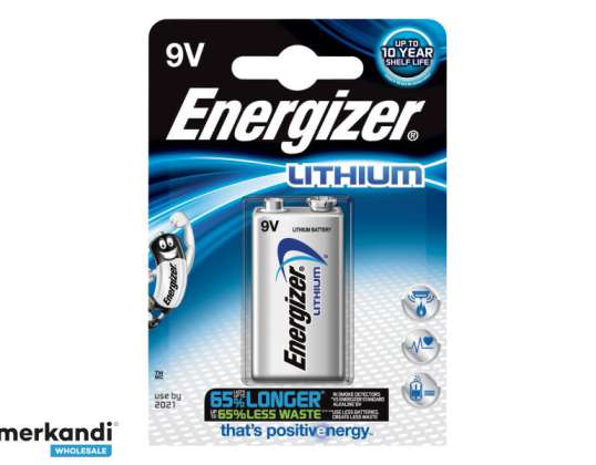 Energizer Ultimate Lithium Batteri 9V 1 stk.