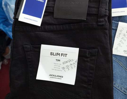 ::Liquidation du lot de stock de jeans pour hommes de marque::