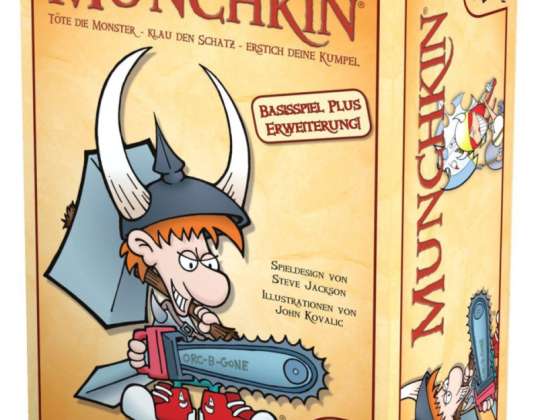 Pegazus játékok 17222G Munchkin 1 plusz 2